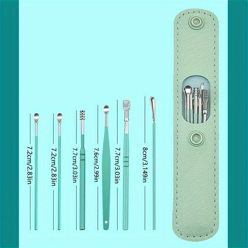 6Pcs Ear Cleaner Tool Set