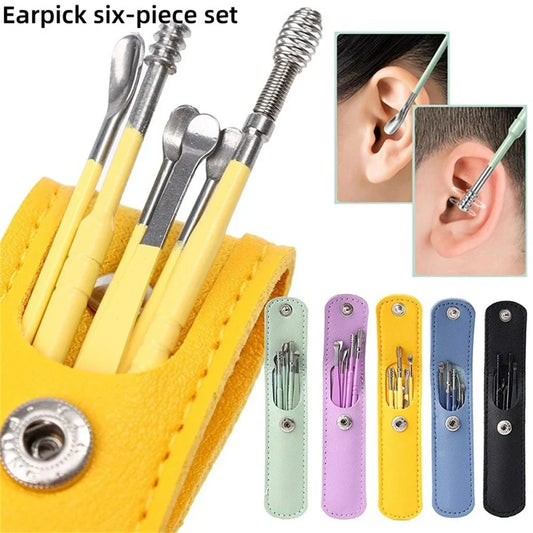 6Pcs Ear Cleaner Tool Set